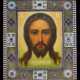 A gem-set silver filigree and cloisonné enamel Icon of The Holy Face, Pavel Ovchinnikov, Moscow, 1899-1908 - фото 1