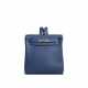 HERMÈS. A DEEP BLEU EVERCOLOR LEATHER KELLY ADO II WITH PALLADIUM HARDWARE - фото 1