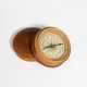 Wohl England. Small Pocket Compass in Wooden Casket - фото 1