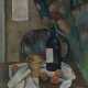 SHEVCHENKO, ALEXANDER. Still Life with Wine Bottle and Tray - Foto 1