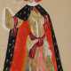 TCHELITCHEW, PAVEL. Costume Design for the Shemakhan Princess in Rimsky-Korsakov's "Le Coq d'Or" - Foto 1