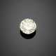 Round brilliant cut ct. 4.27 diamond white gold pendant - фото 1