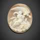 Oval shell cameo with mythological subject - Foto 1