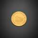 Yellow gold “Istituto nazionale del disco” celebrative medal marked 1000 inside lozenge and 38 MI - Foto 1