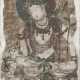Feine und seltene Stucco-Malerei des Guanyin - Foto 1