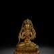 Feuervergoldete Bronze des Sadaksharilokeshvara - photo 1