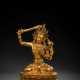 Feine feuervergoldete Bronze des Manjushri, Sonam Gyaltsen zugeschrieben - Foto 1