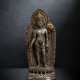 Sehr seltene und feine Figur des Padmapani aus Silber - photo 1