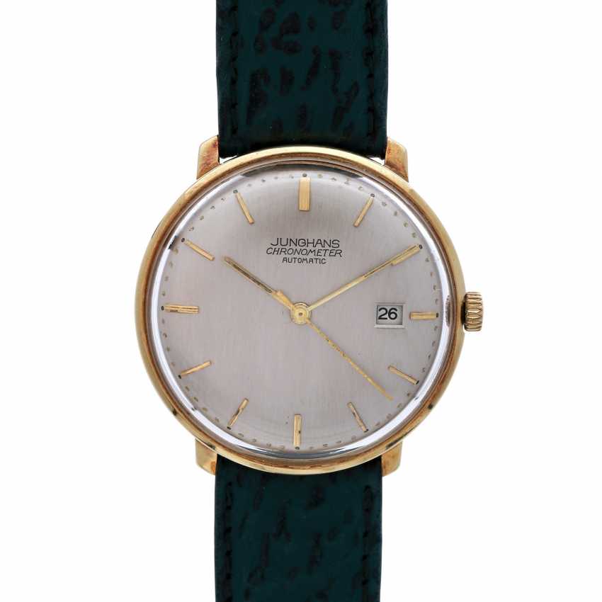 Auction JUNGHANS Vintage watch, CA. 1950/60s. 14K Gold. — buy online