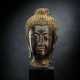 Kopf des Buddha aus Bronze - photo 1