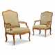 A PAIR OF LOUIS XV BEECHWOOD FAUTEUILS - photo 1