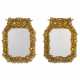 A PAIR OF ENGLISH PARCEL-SILVERED AND GILT-COMPOSITION MIRRORS - Foto 1