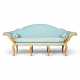 A NORTH ITALIAN PARCEL-GILT AND CREAM-PAINTED SOFA - Foto 1