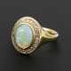 Entourage-Ring mit Opal und Brillanten - photo 1