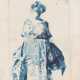 MICHAIL ALEXANDROWITSCH WRUBEL 1856 Omsk - 1910 St. Petersburg (attr.) Kleidentwurf für die Ehefrau des Künstlers, Nadeschda Iwanowna Zabela-Wrubel - photo 1