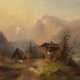 Landschaftsmaler des 19. Jahrhundert ''Grindelwald'' - фото 1