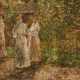 MORISOT, Berthe - Umkreis. Morisot, Berthe Umkreis: Damen im Garten. - photo 1