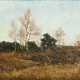 Französischer Impressionist: Weite Landschaft mit Birken. - Foto 1