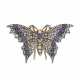 LATE 19TH CENTURY DIAMOND, SAPPHIRE AND RUBY BUTTERFLY BROOCH - photo 1
