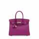 A CUSTOM ROSE POURPRE EPSOM LEATHER BIRKIN 30 WITH ROSE GOLD HARDWARE - Foto 1