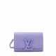Louis Vuitton. A LILAC EPI LEATHER LOUISE FLAP PM BAG - фото 1