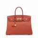 A ROSE JAIPUR EPSOM LEATHER BIRKIN 35 WITH GOLD HARDWARE - фото 1