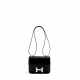 Hermes. A BLACK CALF BOX LEATHER MINI CONSTANCE 18 WITH PALLADIUM HARDWARE - photo 1