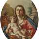 Francesco de Mura, zugeschrieben , Maria mit dem Kind und dem Johannesknaben - Foto 1