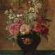 Unbekannt, 19. Jahrhundert , Blumenstrauß in Vase - Foto 1