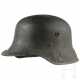 Leichter Helm ähnlich M 35, Deutsches Reich oder DDR, 1940er Jahre - Foto 1