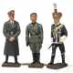 Drei Lineol-Figuren - Hitler, Mussolini und GFM von Mackensen - photo 1