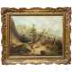 August Seidel (1820 - 1904) zugeschrieben - Gemälde einer Gebirgslandschaft - фото 1