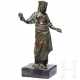 Bronzefigur einer römischen Dame, deutsch, 19. Jahrhundert - photo 1