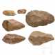 Sechs paläolithische Steinwerkzeuge, 100.000 - 10.000 vor Christus - фото 1