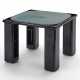 Pierluigi Molinari. Game table with rotating legs concealing shelves - Foto 1