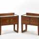 Antonio Cassi Ramelli. Pair of bedside tables with two doors - фото 1