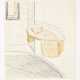 Carlo Scarpa. Sketch for the toilet in the master bathroom of Casa Zentner - фото 1
