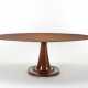 Table in mahogany and solid walnut, veneered and edged - Foto 1