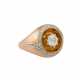 Ring mit Altschliffdiamant von ca. 0,95 ct, - Foto 1