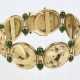 antikes Jade Schnitzerei Armband - Gelbgold 585 - фото 1
