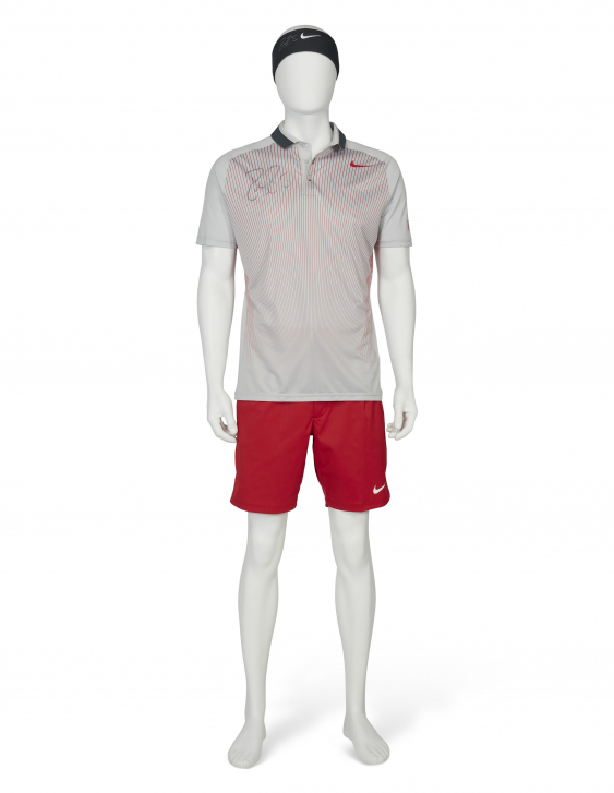 ROGER FEDERER'S TURNIEROUTFIT — Katalog Die Roger Federer Collection