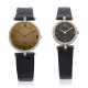 NO RESERVE - TWO DIAMOND AND GOLD WRISTWATCH - photo 1