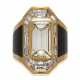 Marina B. MARINA B 'PHARAON JASMINE' DIAMOND AND ENAMEL RING - фото 1