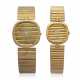 TWO GOLD WRISTWATCHES - Foto 1