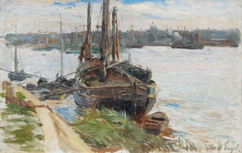Stadt am Wasser. Otto Heinrich Engel. Auktionskatalog