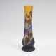 Jugendstil-Vase mit Klematis. Emile Gallé - Foto 1