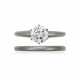 Tiffany & Co.. TIFFANY & CO. DIAMOND RING AND BAND - фото 1