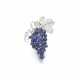 Sapphire and diamond brooch, Boucheron - photo 1