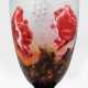 Seltene Jugendstil-Vase mit "Pavots d"orient"-Mohndekor - фото 1