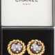 Paar Vintage-Ohrclips von Chanel - Foto 1